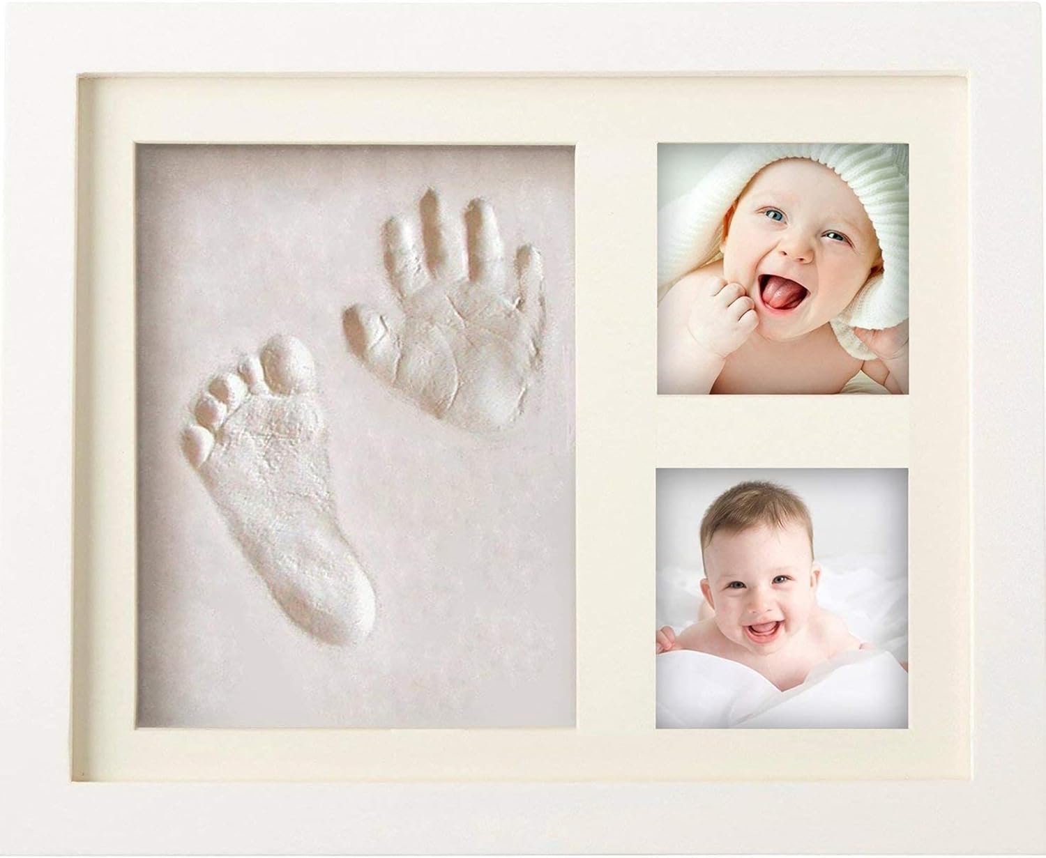 Detalle de PewinGo Footprint & Handprint Clay Kit for Babies