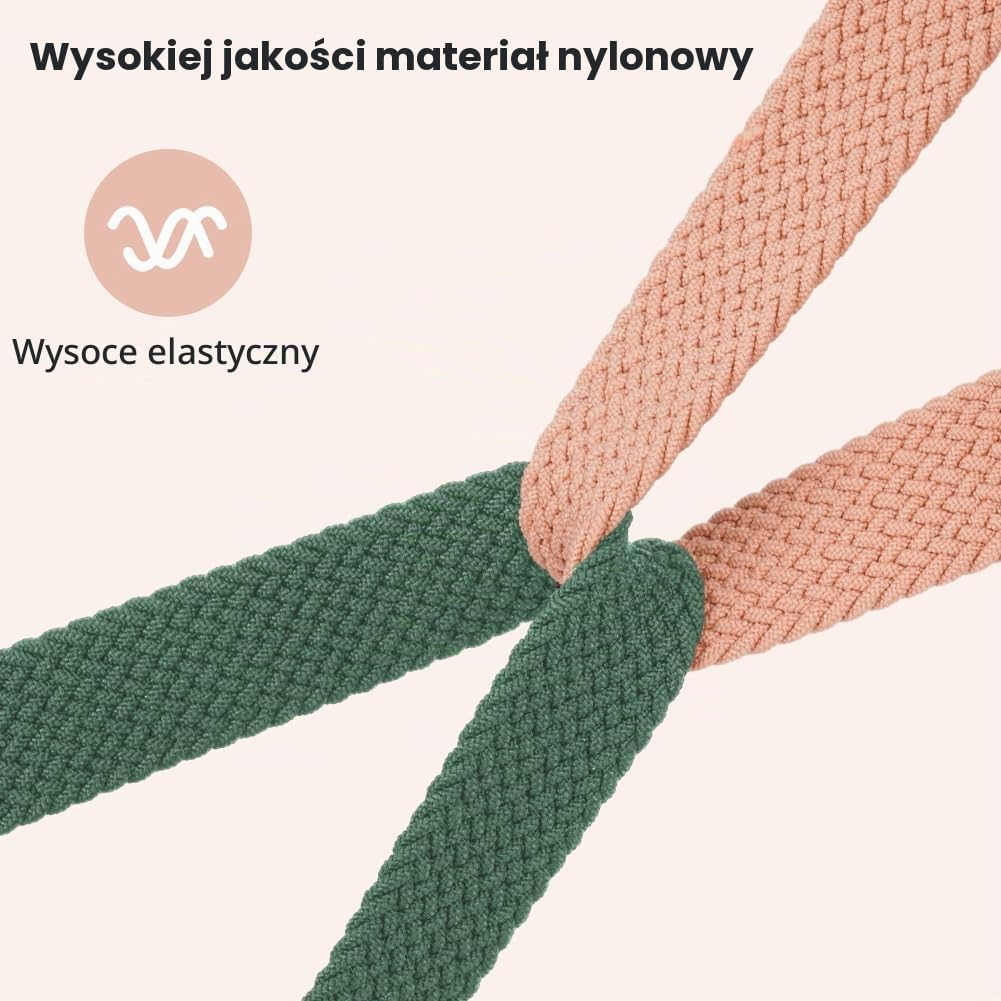 Detalle 1 de OFFCUP elastyczny pasek nylonowy do Fitbit Versa 3/4 i Sense/Sense 2