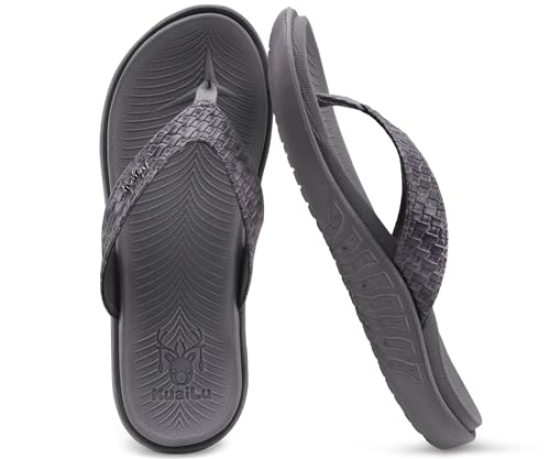 Thumbnail 6 de KuaiLu Flip Flops for Women with Arch Support and Cushioned Insole