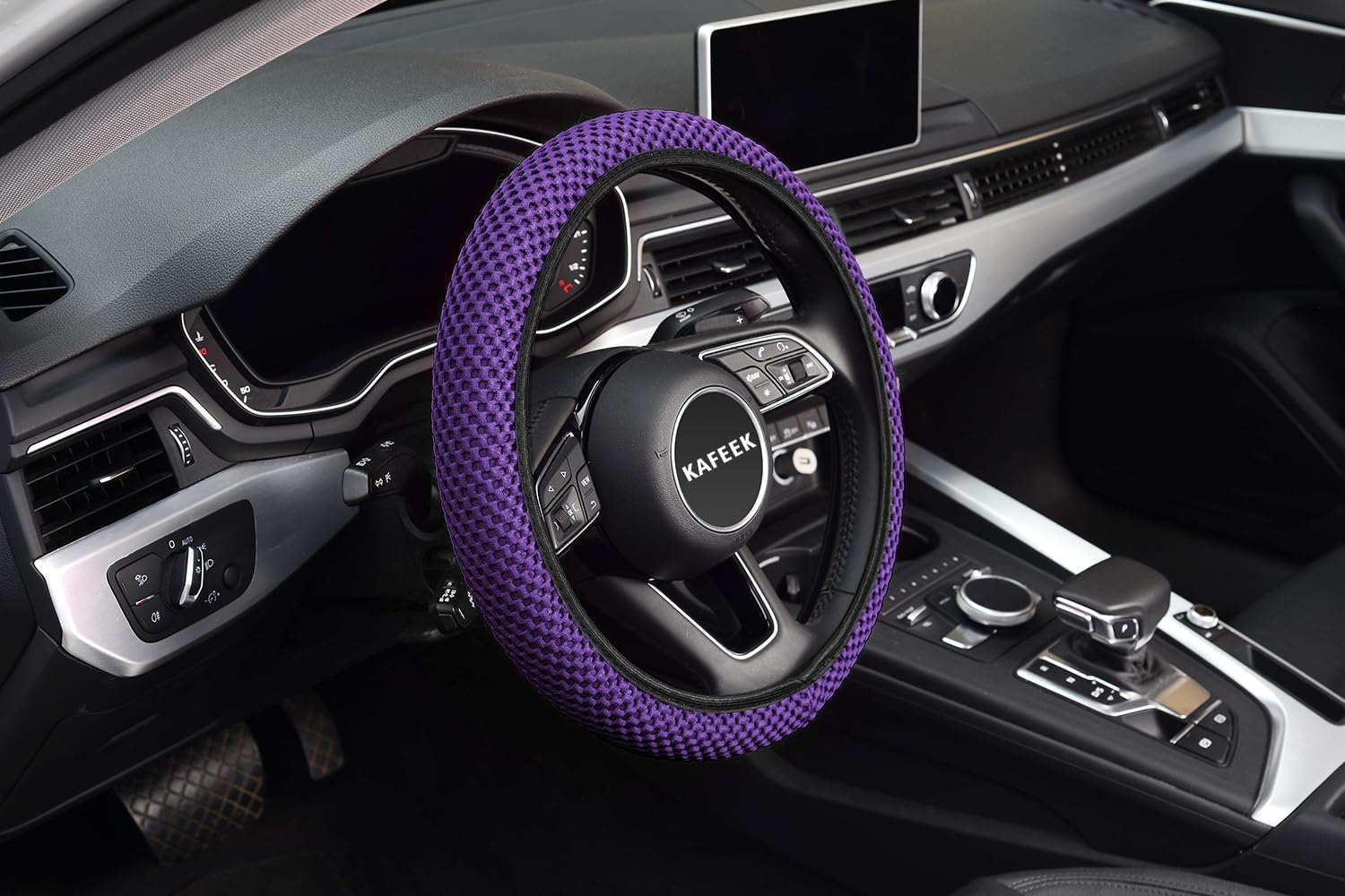 Thumbnail 6 de KAFEEK Steering Wheel Cover, 15-Inch