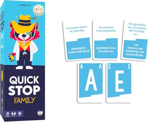 Thumbnail 6 de ATM Gaming Quickstop Family: juego de mesa rápido para toda la familia (sin pantallas)