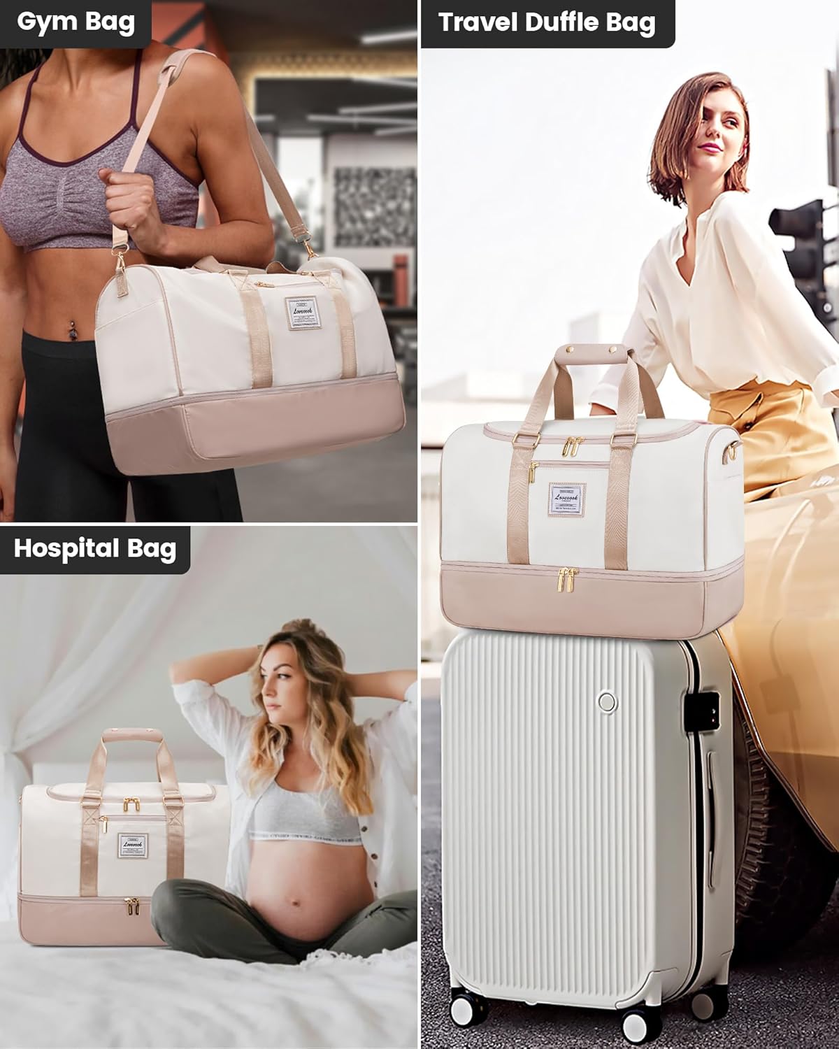 Thumbnail 5 de LOVEVOOK Reisetasche 37L Weekender Bag
