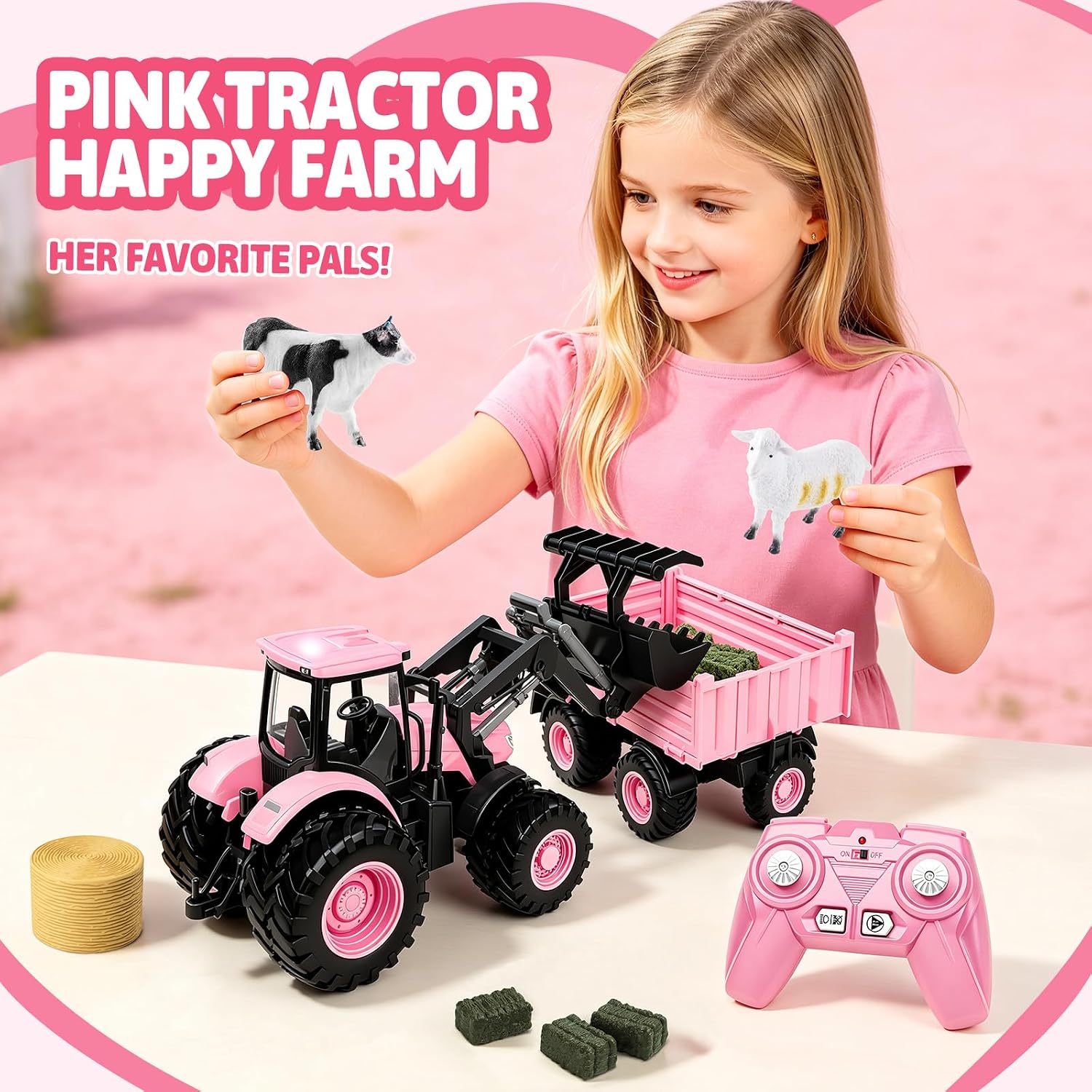Thumbnail 6 de NOKA remote-control tractor and trailer set