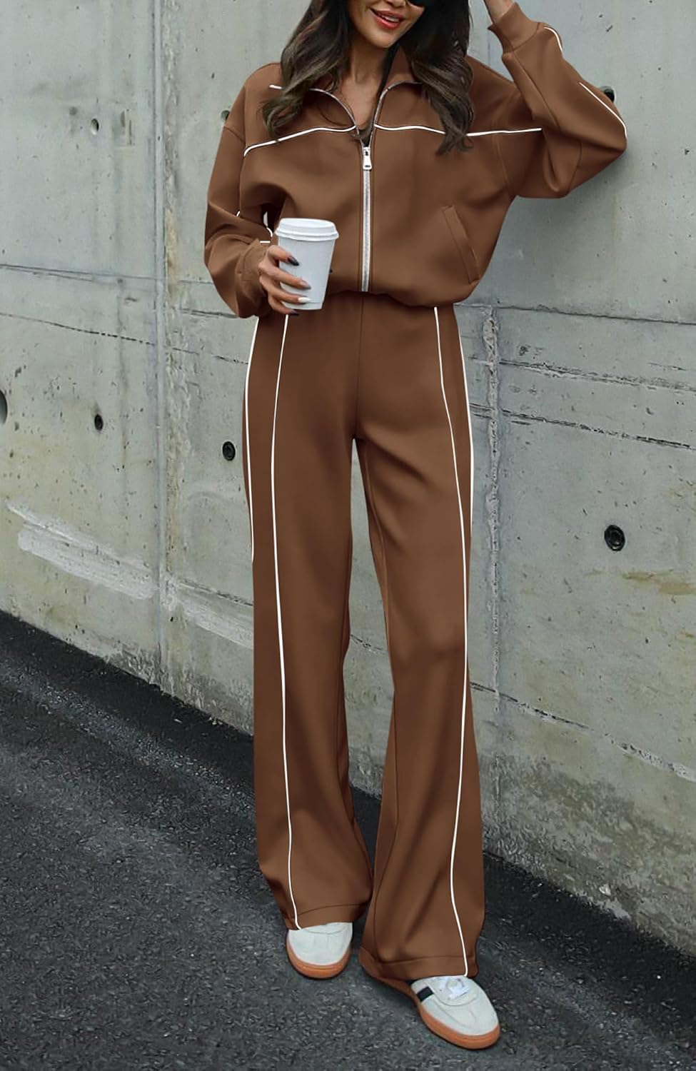 Thumbnail 5 de BTFBM Two Piece Tracksuit Women's Zip Up