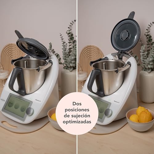 Thumbnail 1 de WunderClip Pro de Wundermix: Soporte automático para la tapa del Thermomix TM5/TM6