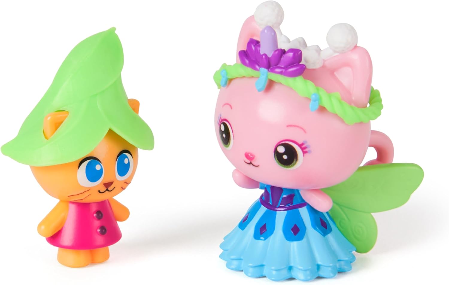 Detalle de Gabby's Dollhouse: Le Film - Reine Kitty Fée & Chaton GNOME — Ensemble de figurines avec accessoires (à partir de 3 ans)