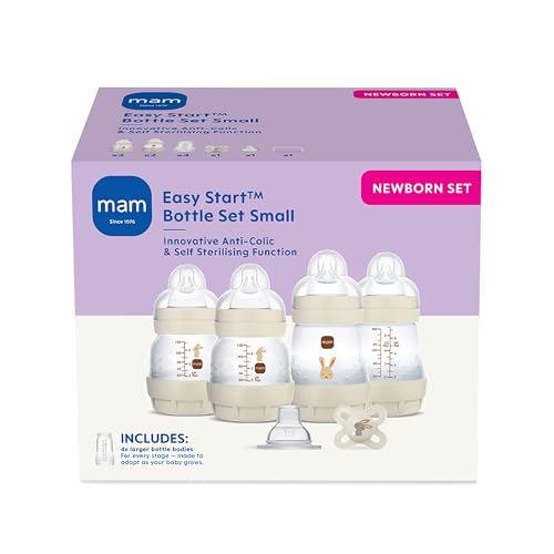 Thumbnail 7 de MAM Easy Start Anti-Colic Bottle Starter Set with 4 Bottles and 0-2 Month Soother