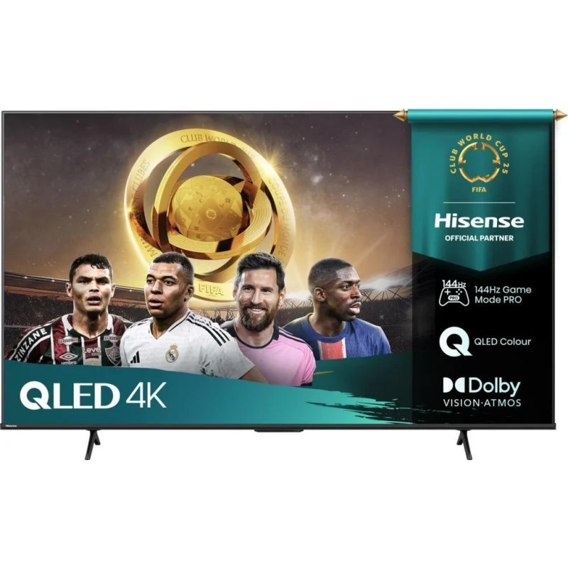 Detalle de Hisense 85E77Q PRO: TV QLED 85" 4K con 144 Hz, HDR10+, Dolby Vision y VIDAA