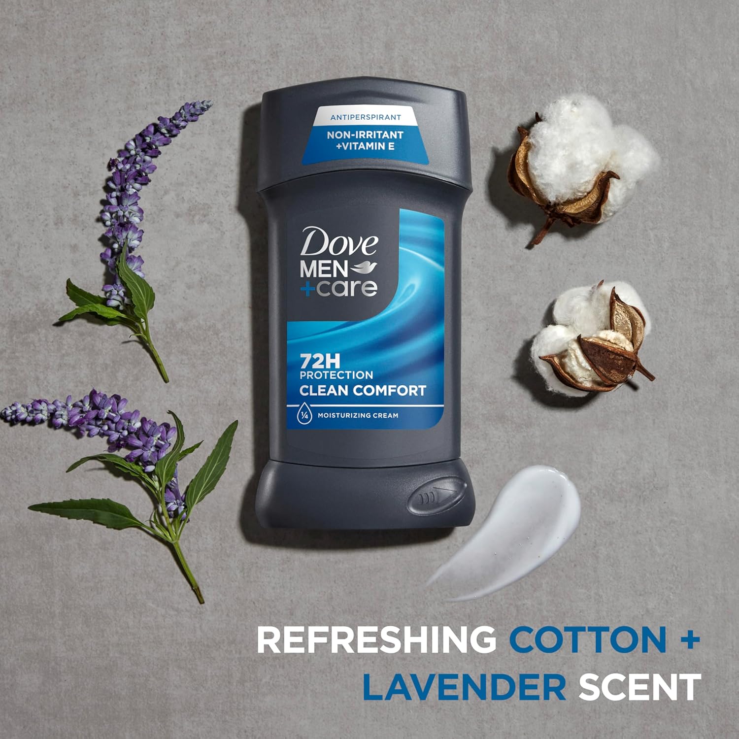 Detalle 2 de Dove Men+Care Clean Comfort Antiperspirant Deodorant Stick Twin Pack (72-Hour Protection) — 2.7 oz