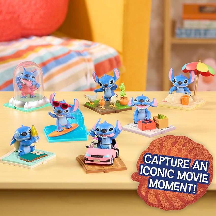 Thumbnail 1 de Just Play Stitch Live-Action 7,6 cm — Caja sorpresa 🎲