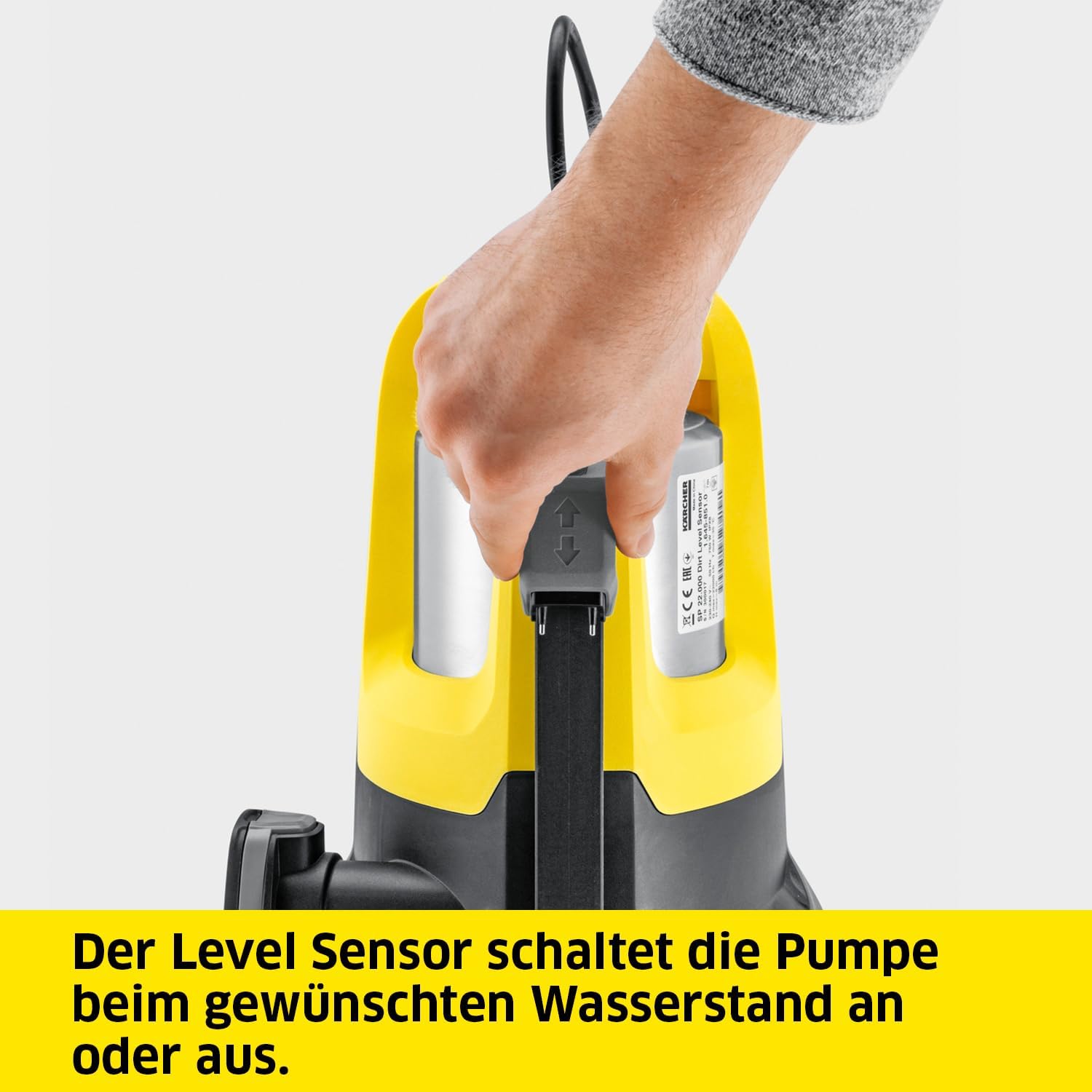 Detalle de Kärcher SP 22.000 Dirt Level Sensor Schmutzwasser-Tauchpumpe – bis 22.000 l/h