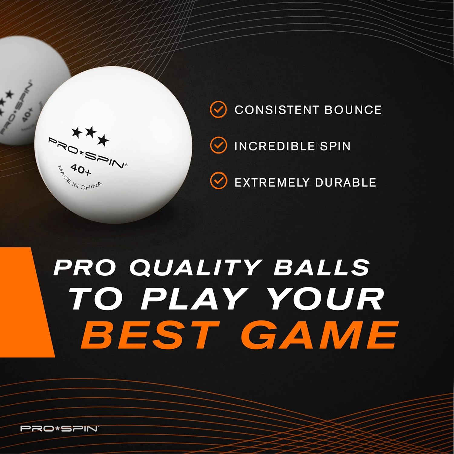 Thumbnail 5 de PRO-SPIN Table Tennis Bats 1.8mm sponge