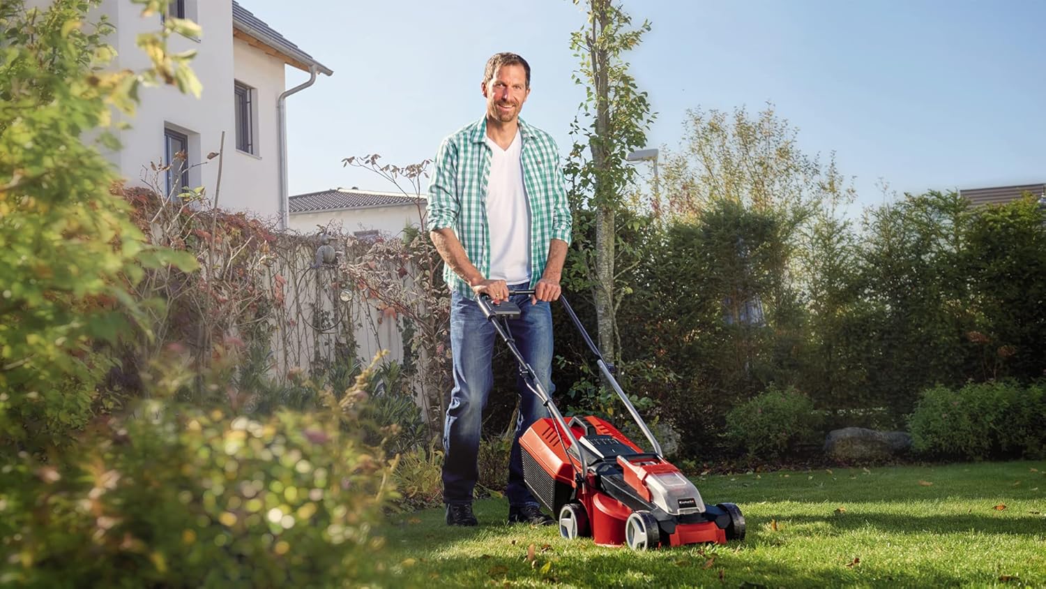 Thumbnail 3 de Einhell GE-CM 18/30 cordless lawnmower 30cm