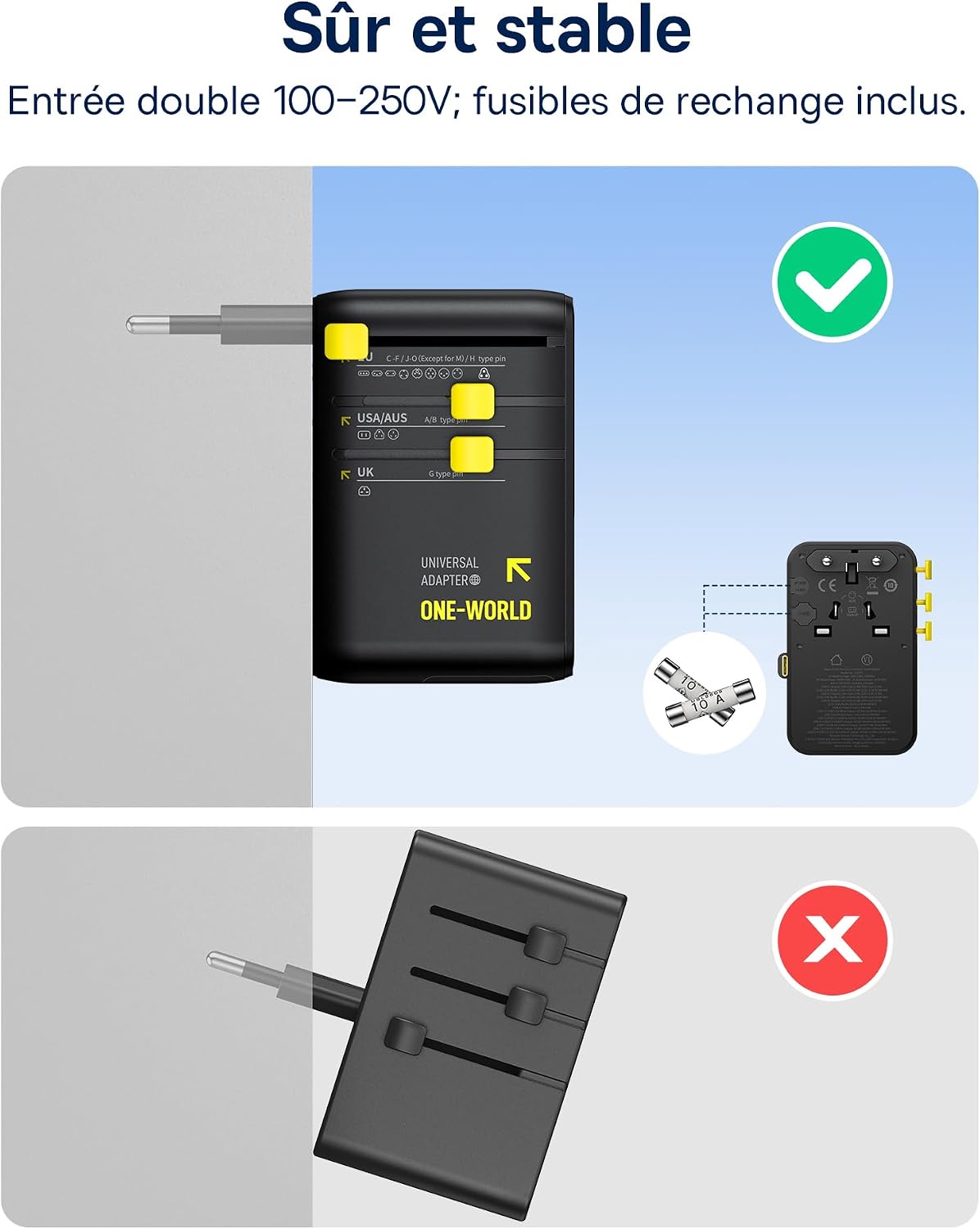 Thumbnail 6 de Baseus Enercore 70W Adaptateur universel 🌍