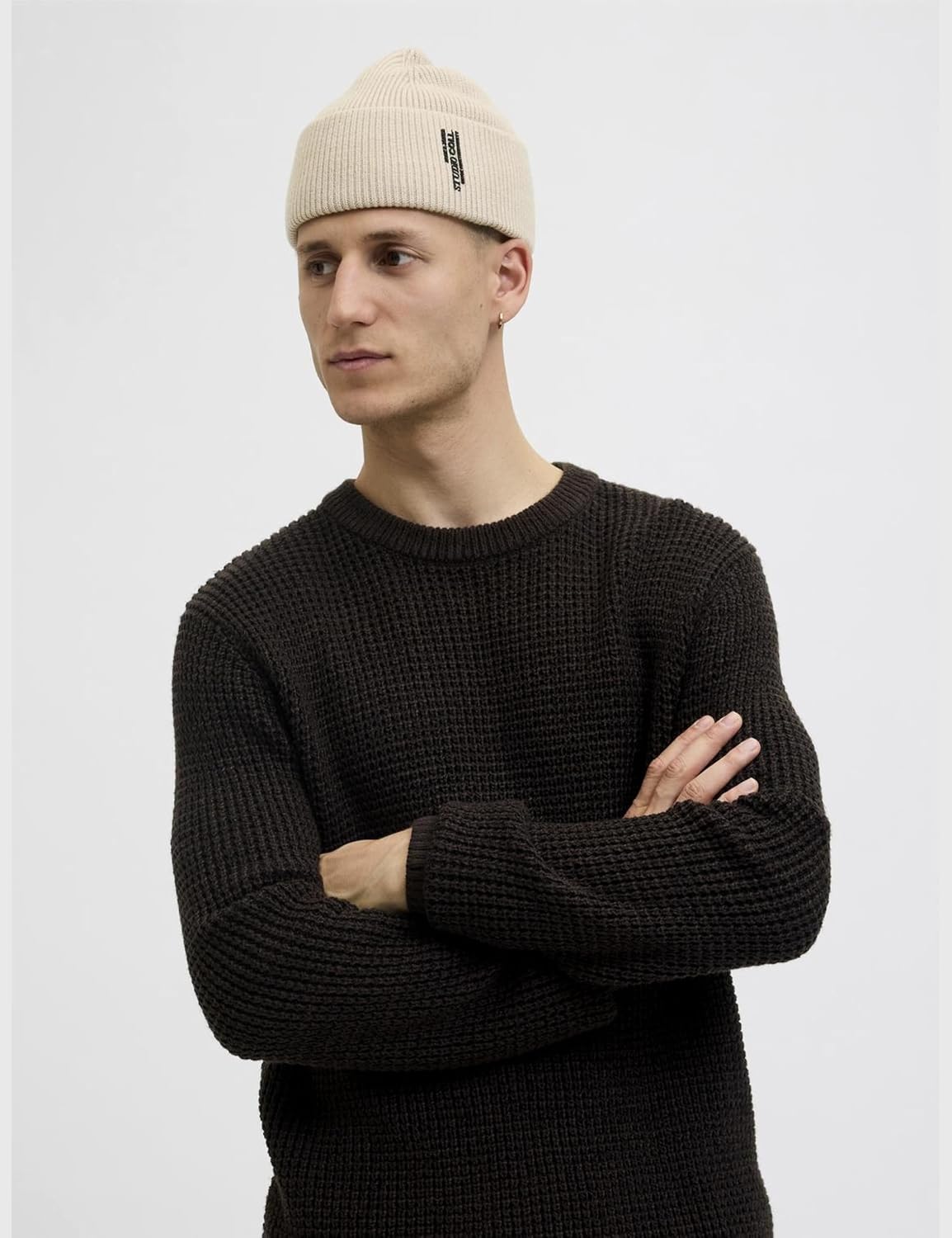 Detalle de JACK & JONES Jaccoll Regular Beanie Noos Uomo