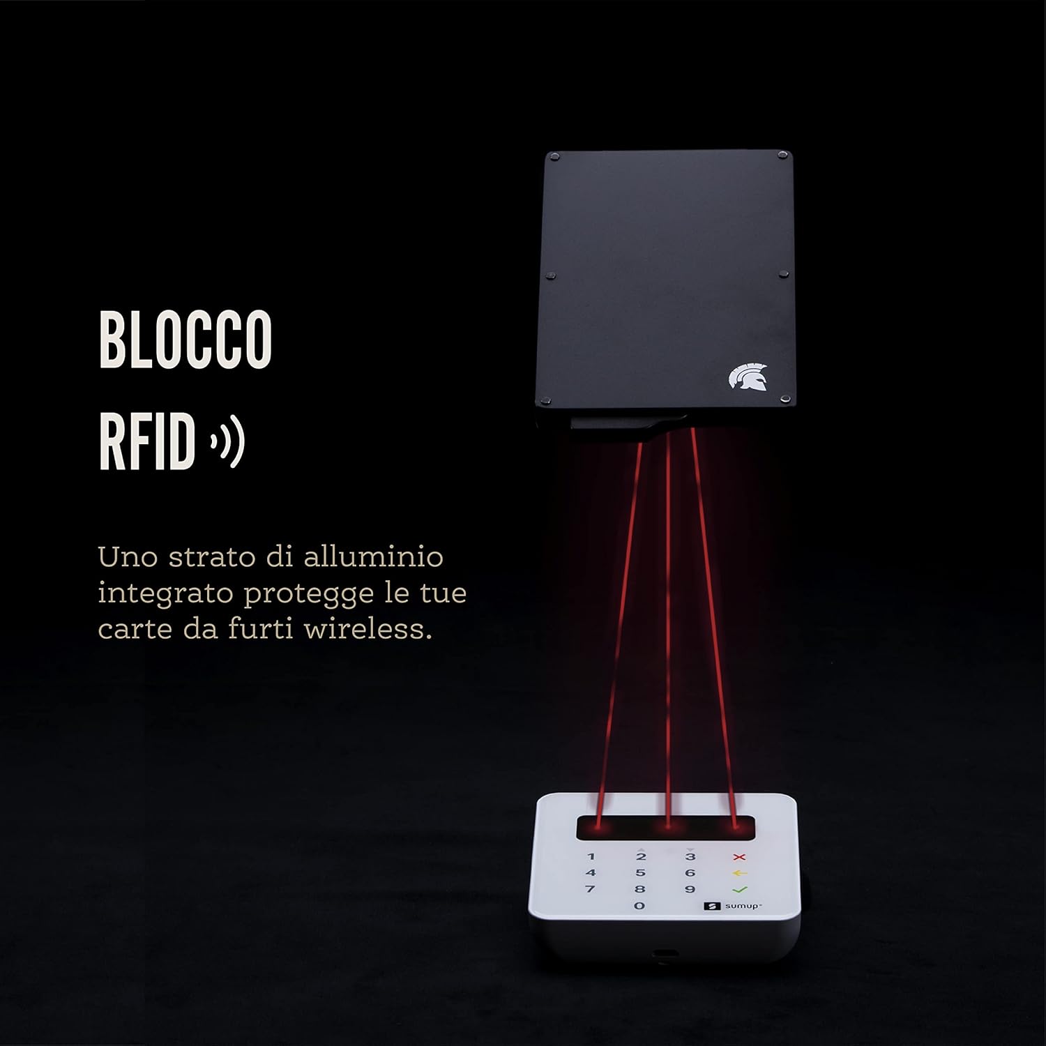 Thumbnail 2 de POWR RFID porta carte in metallo