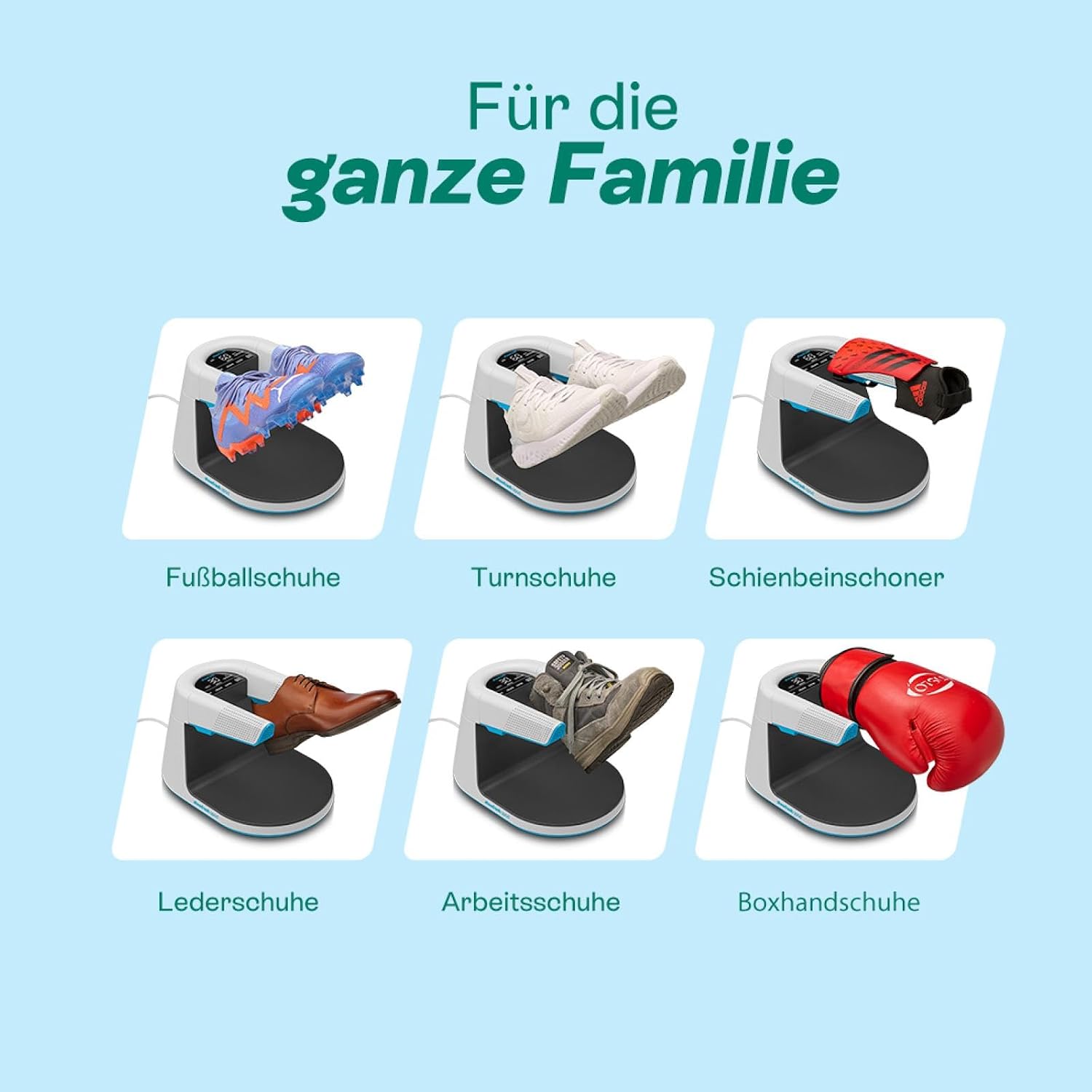 Thumbnail 3 de Shoefresh Schuherfrischer & Schuhtrockner elektrisch – Stiefel-, Skischuhtrockner, Schuhdesinfektion und Handschuhtrockner