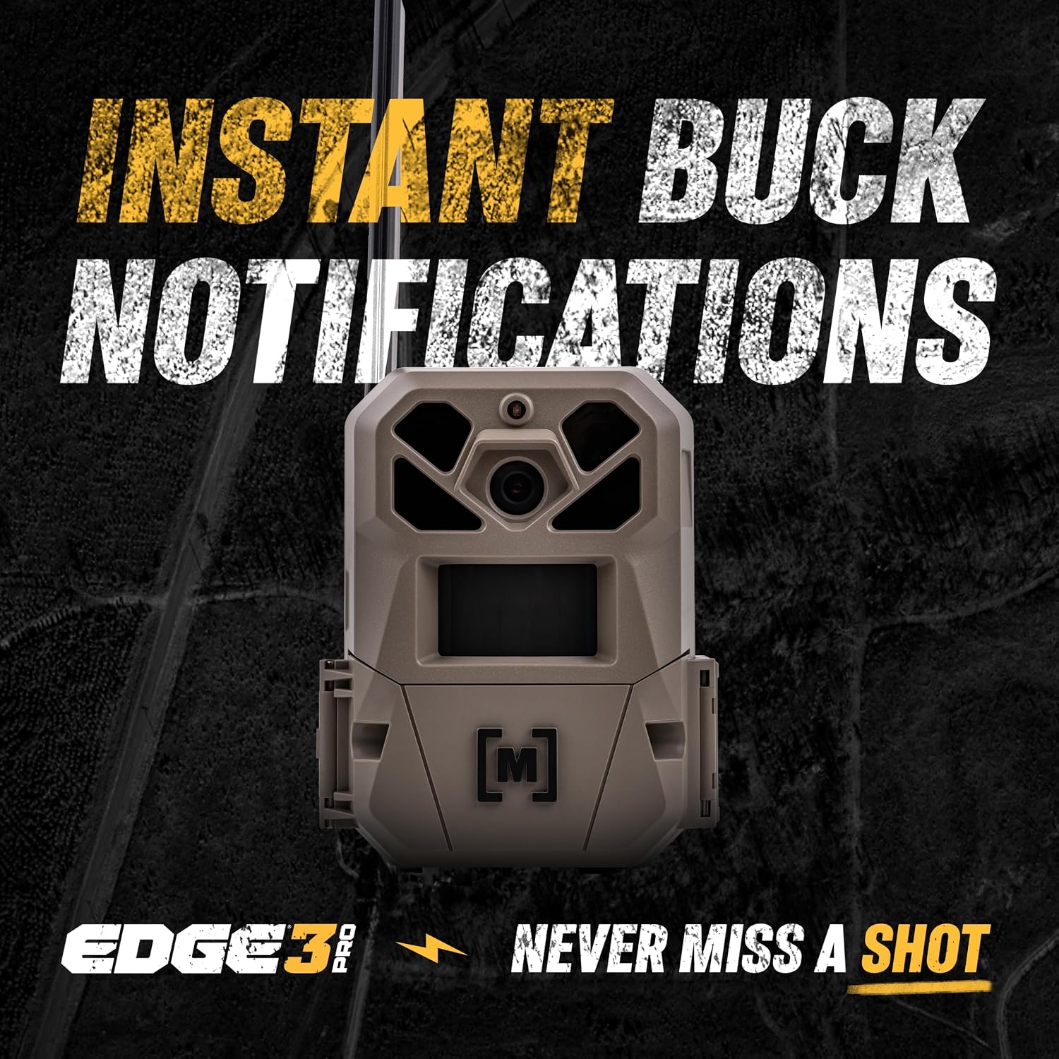 Detalle de Moultrie EDGE 3 PRO Cellular Trail Camera, 50MP, 1440p Video, No-Glow Flash