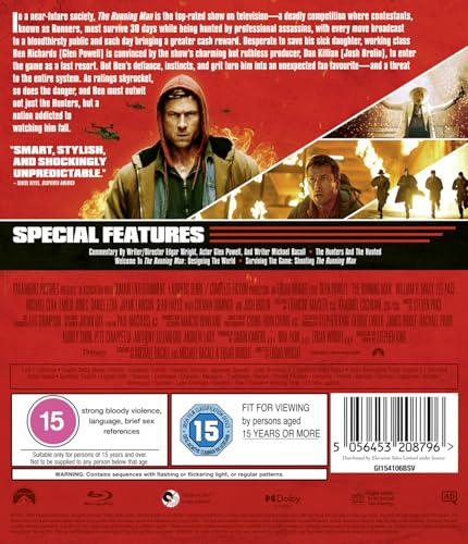 Detalle 2 de The Running Man Blu-ray (Region A) — A Pragmatic Look