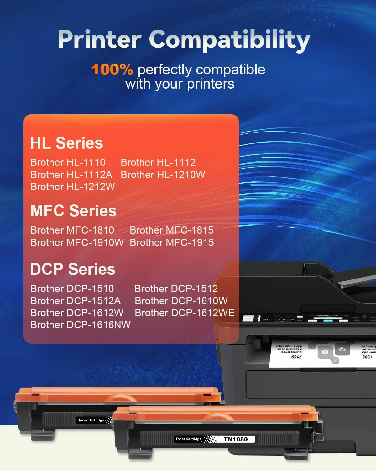 Thumbnail 1 de Skydo TN1050 Toner 1000 pages 🖨️