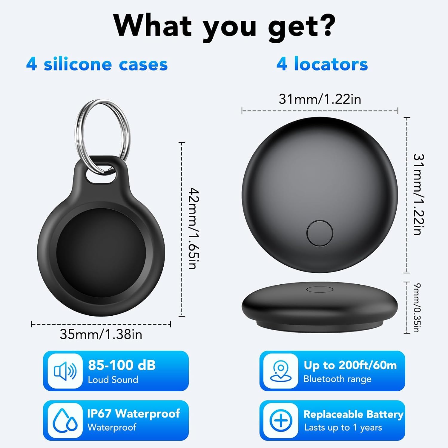 Thumbnail 6 de Smart Air Traceur Tag 4 Apple Localiser