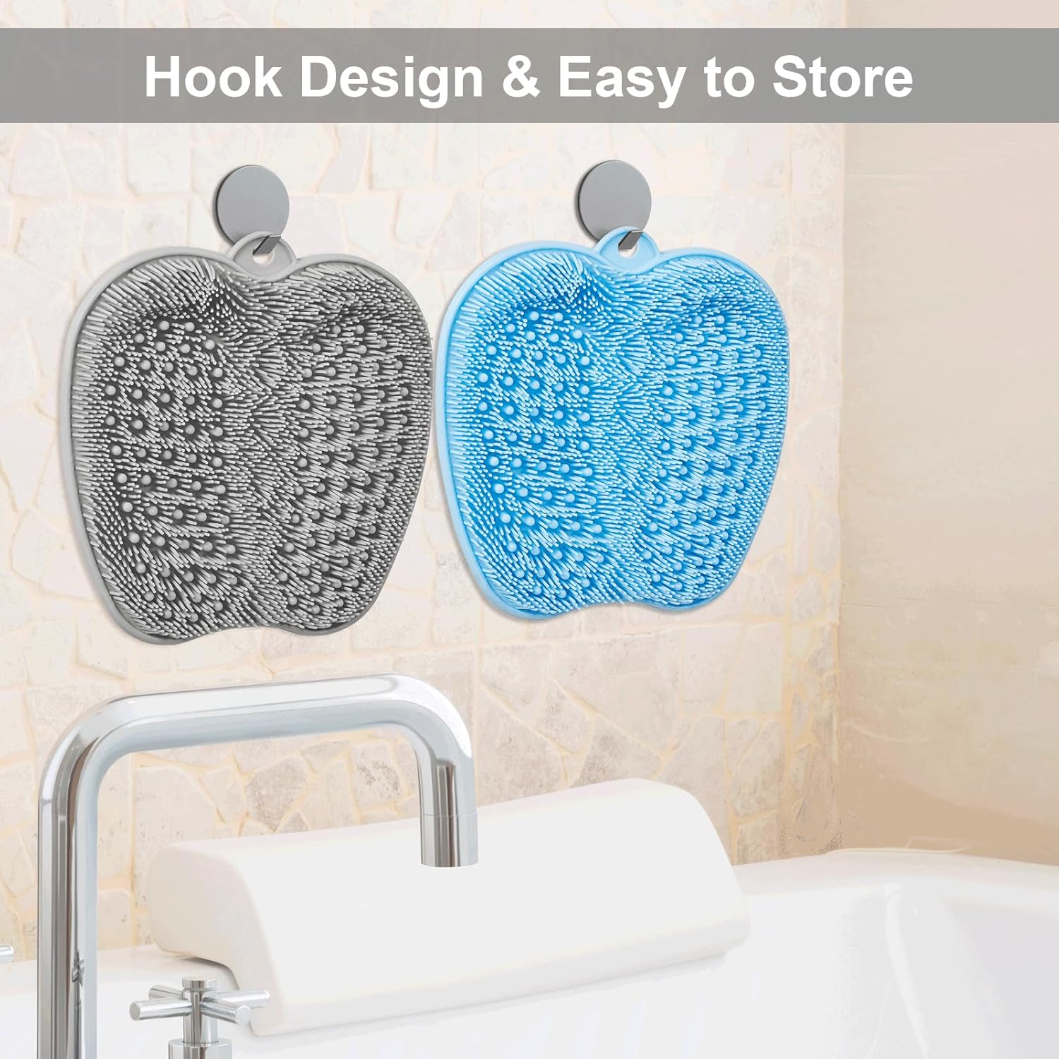 Thumbnail 5 de BESKAR shower foot scrubber mat XL