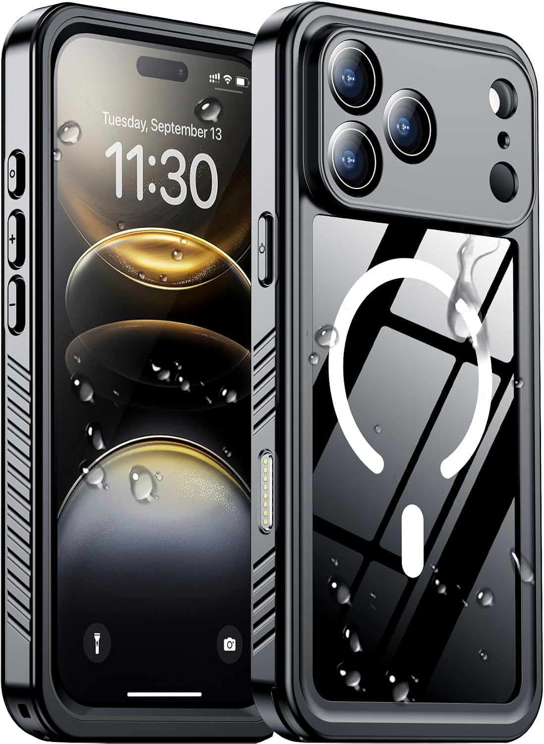 Detalle de Temdan iPhone 17 Pro Max Waterproof Case 6.9"