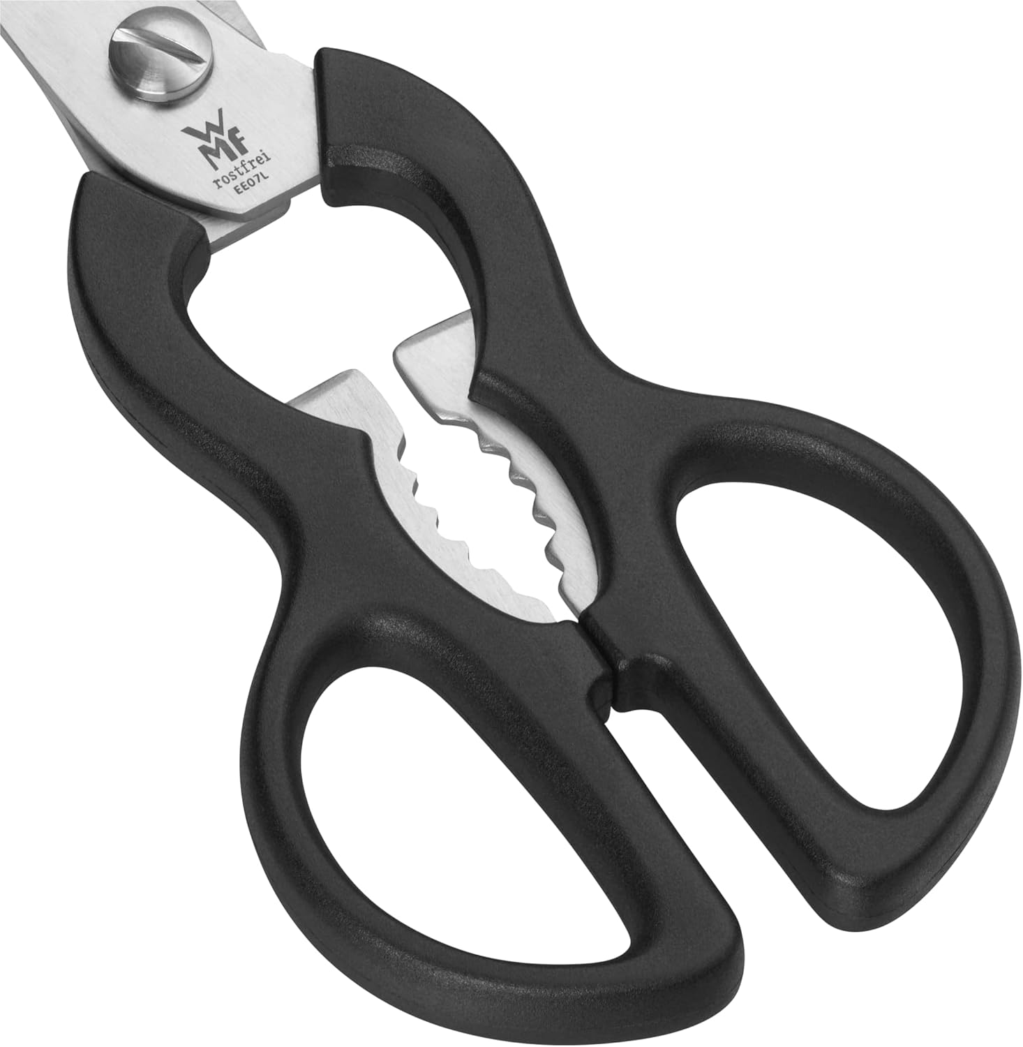 Thumbnail 5 de WMF Küchenschere 21 cm – Allzweckschere mit Sägeschliff, Edelstahl, Kunststoffgriff, Öffnerfunktion