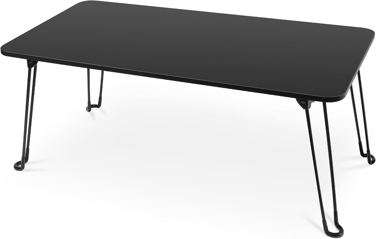 Detalle de アイクラシ 24FA021 折りたたみローテーブル 幅80×奥行40×高さ33cm ブラック