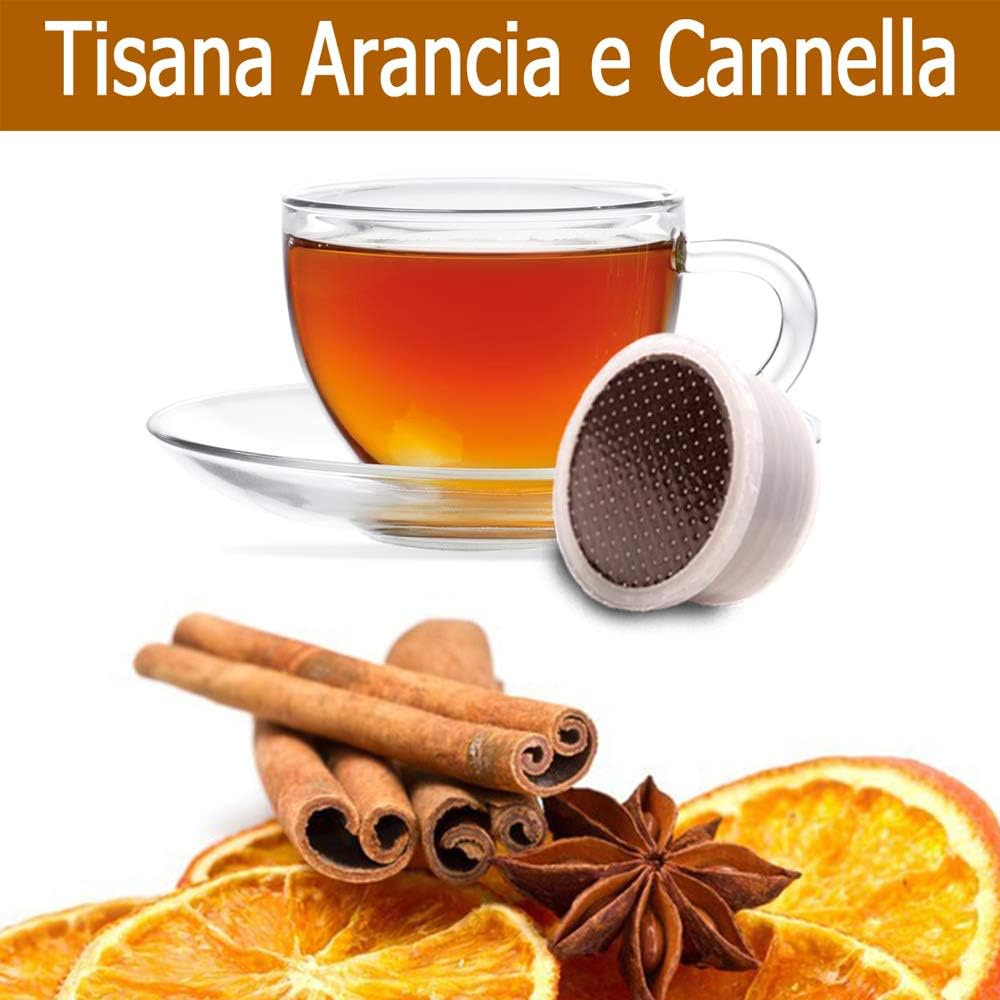 Thumbnail 1 de KICKKICK Tisana Arancia e Cannella - 50 Capsule Compatibili Lavazza Espresso Point