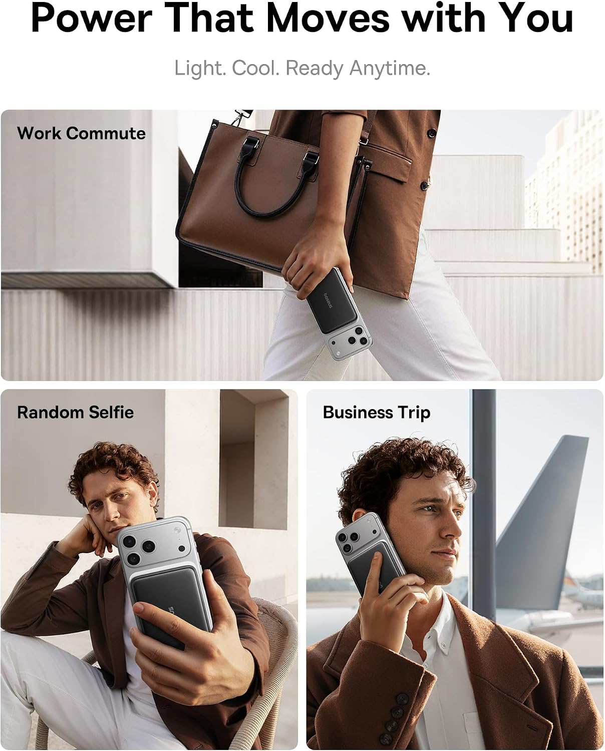 Thumbnail 6 de Baseus Picogo Air Wireless Power Bank 10,000mAh