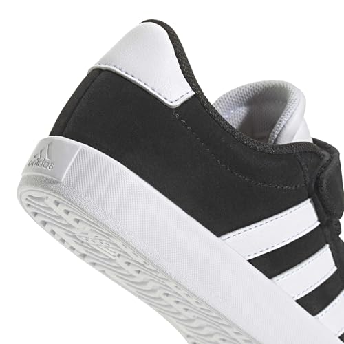 Detalle de adidas Vl Court 3.0 Kinderschuhe – Core Black/Cloud White, Größe 39 1/3 EU