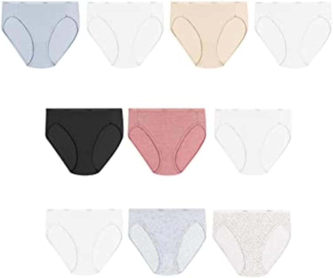 Thumbnail 5 de Hanes Women’s Underwear Pack, 10-Pack Full-Coverage Cotton Blend Panties