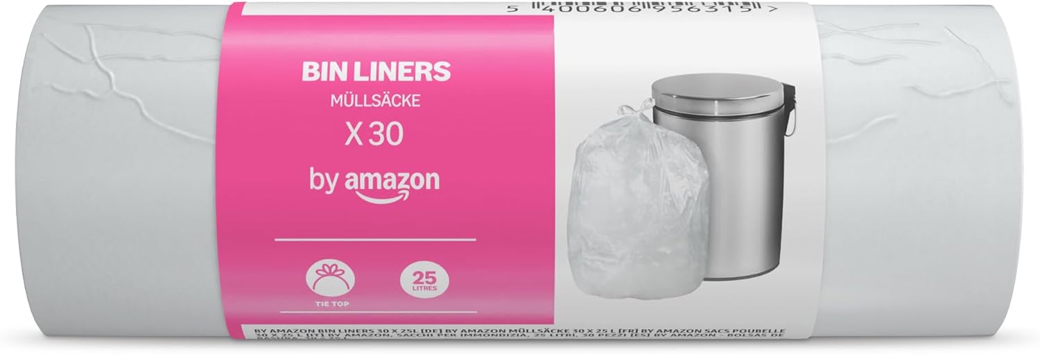 Thumbnail 6 de by Amazon Müllsack für Rollcontainer (Flacher Deckel) 30 x 240 Liter – 30 Beutel pro Packung