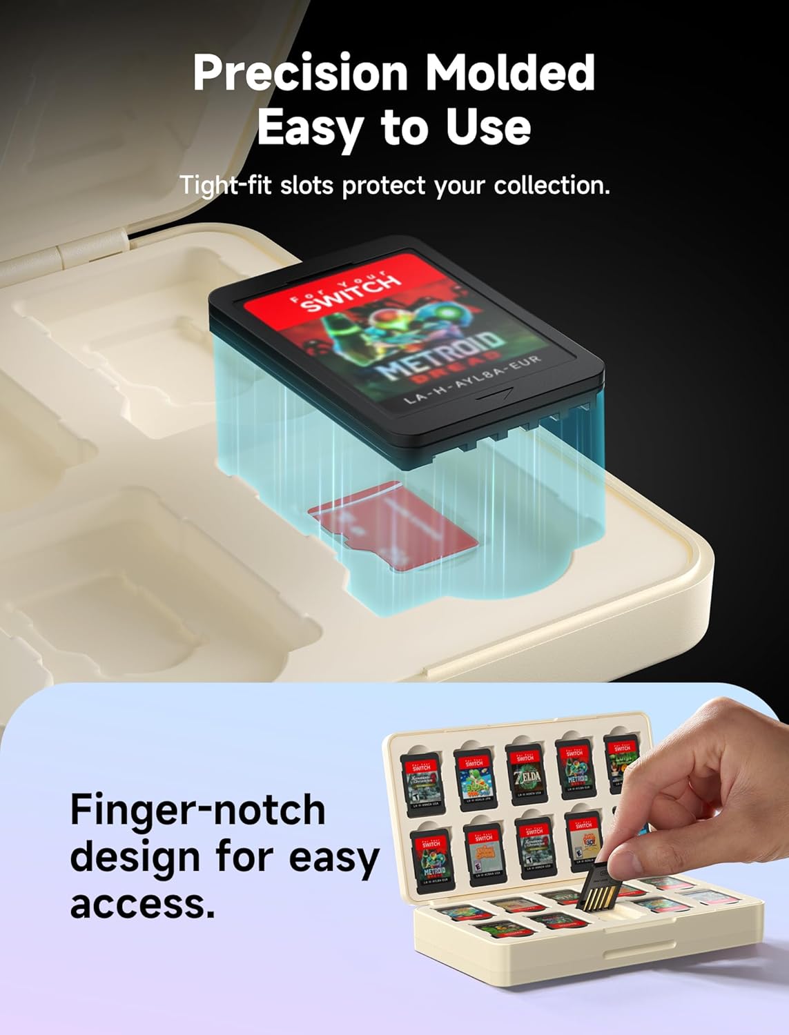 Thumbnail 2 de JSAUX Game Card Case 40‑Slot