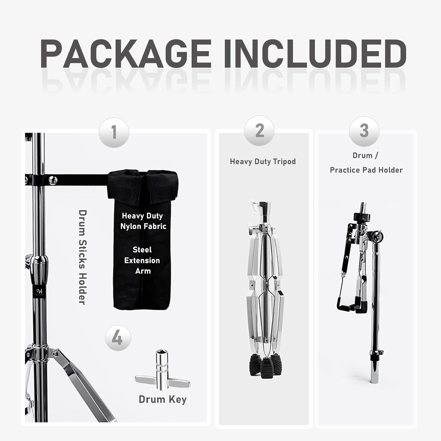 Thumbnail 5 de Vaisoeny Snare Drum Stand, Stainless Steel