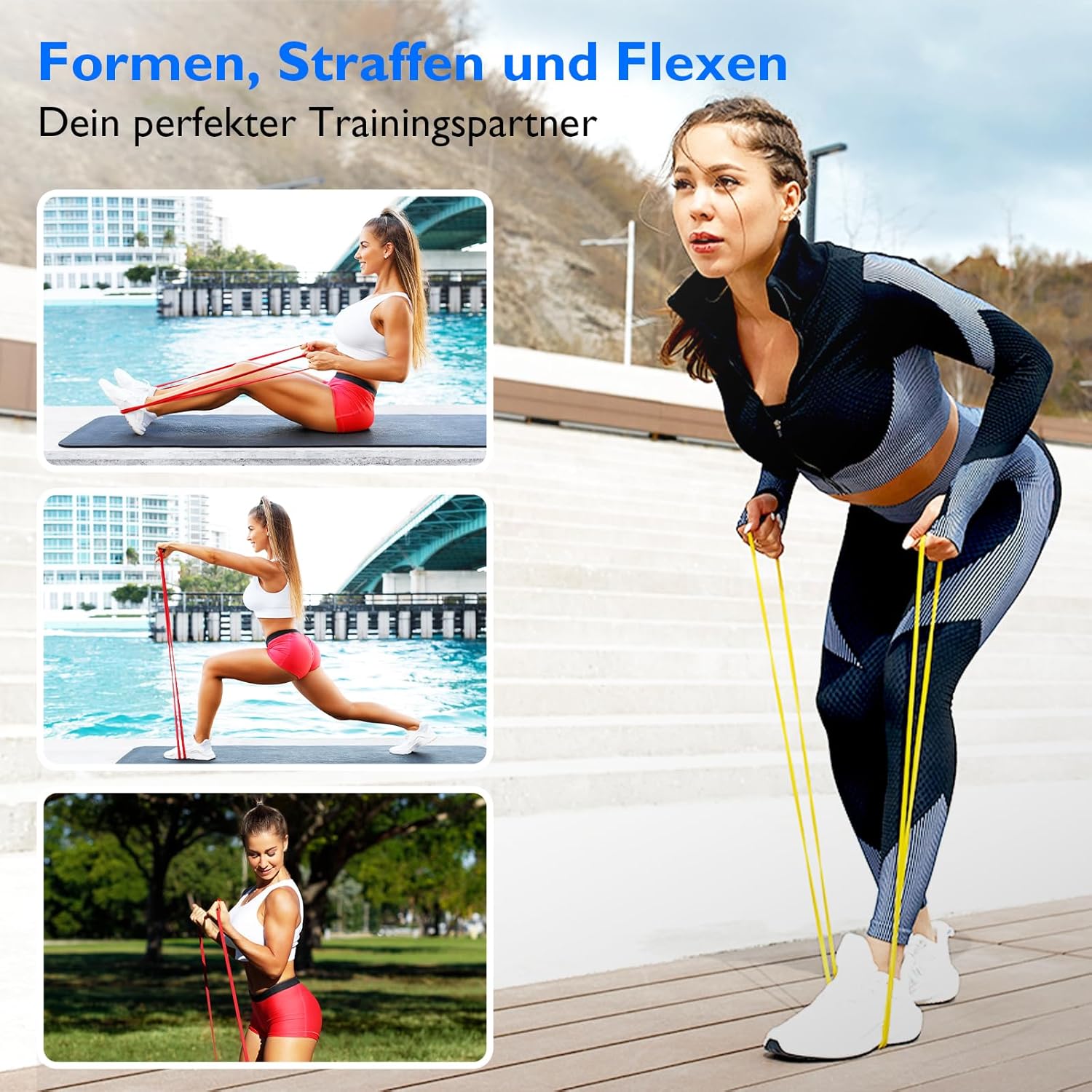 Thumbnail 3 de FitBeast Widerstandsbänder Set 5 Stufen 🏋️♀