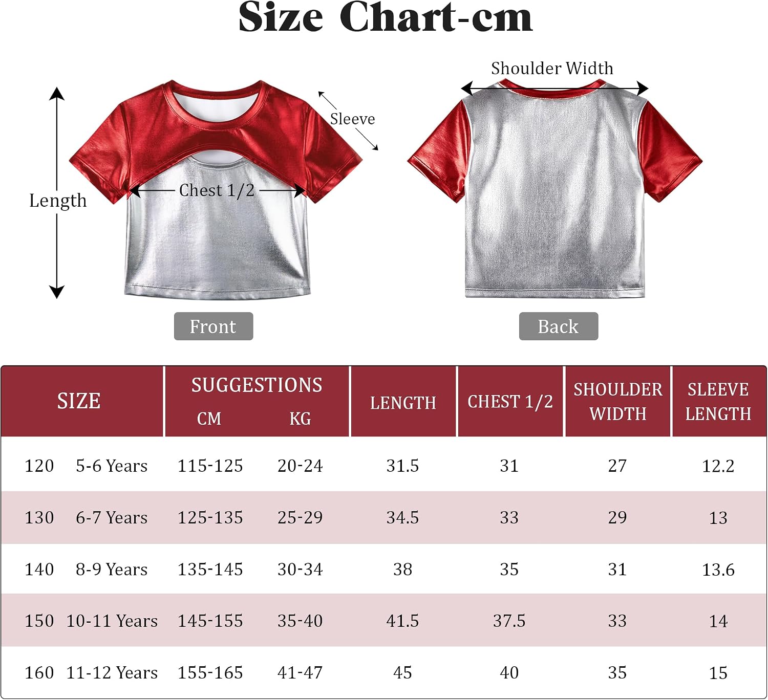 Thumbnail 5 de LOLANTA Metallic Crew Neck Crop Top