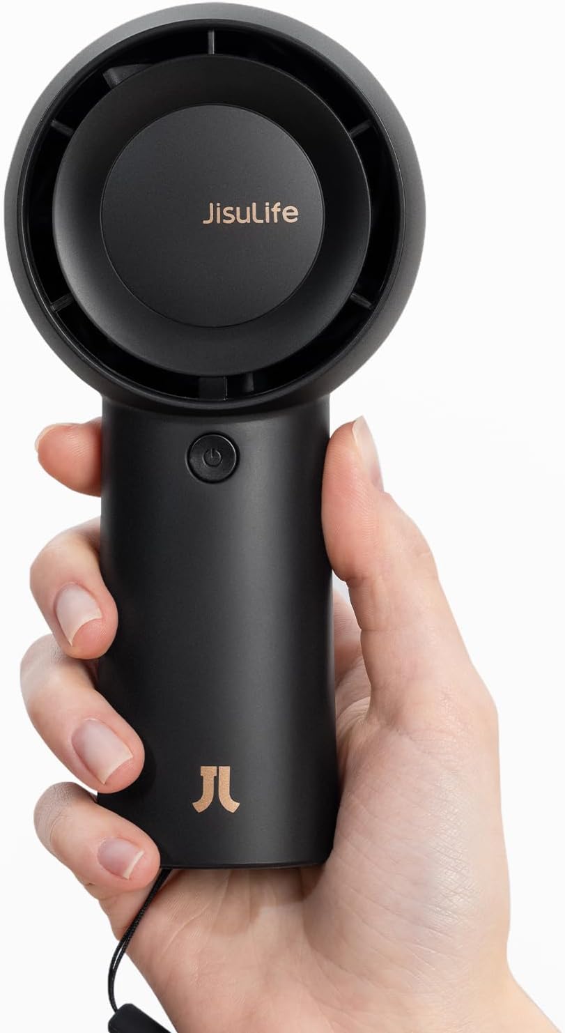 JISULIFE Portable Handheld Turbo Fan 6000mAh 🔋?