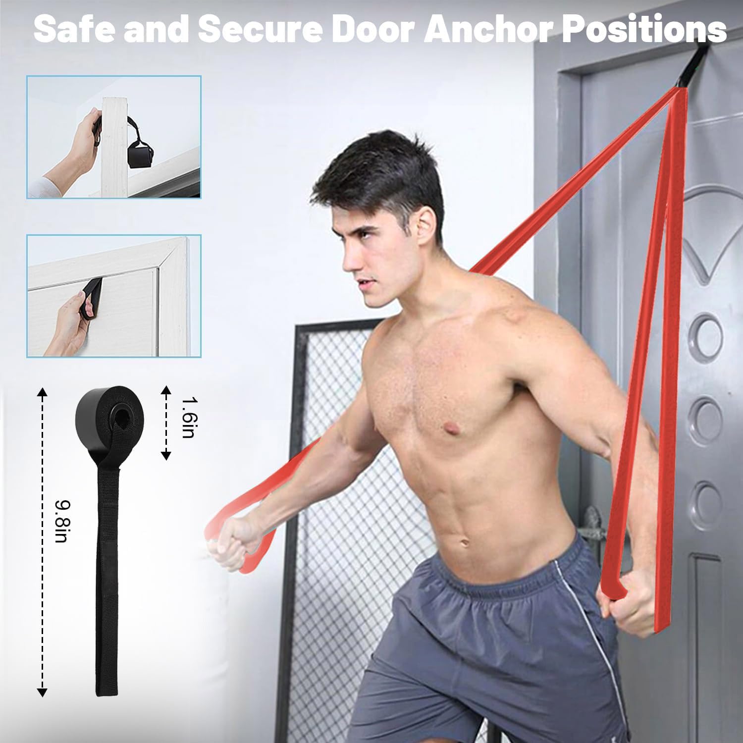 Detalle de Resistance Bands Pull Up Assist Set 5-Pack
