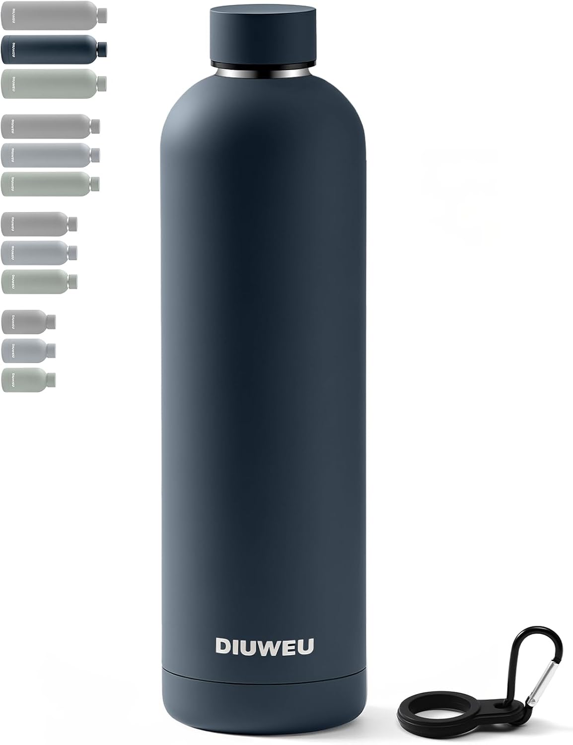 Detalle de DIUWEU Stainless Steel Water Bottle 750ml
