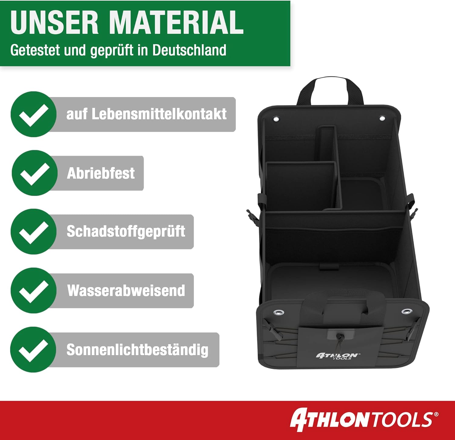 Thumbnail 6 de ATHLON TOOLS Premium Kofferraumtasche 60 L