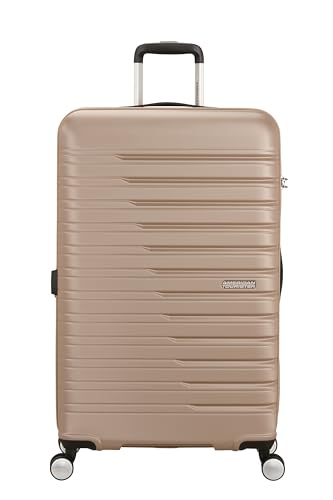 Thumbnail 1 de American Tourister Flashline 78 cm: maleta rígida grande ampliable con 4 ruedas y TSA, color Dorado Marfil