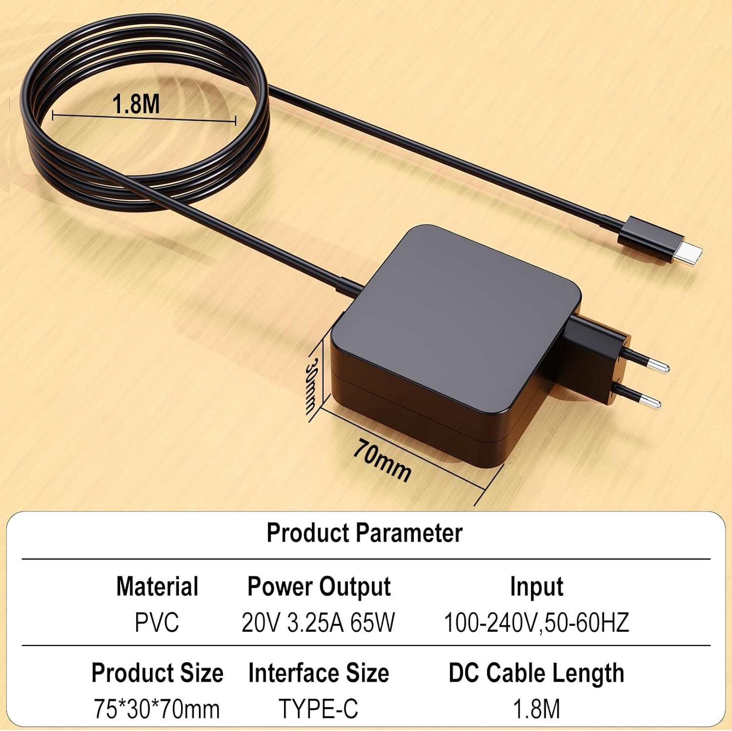 Thumbnail 6 de Chargeur USB-C PD 65 W pour Nintendo Switch 2, Steam Deck, ROG Ally et PC portables