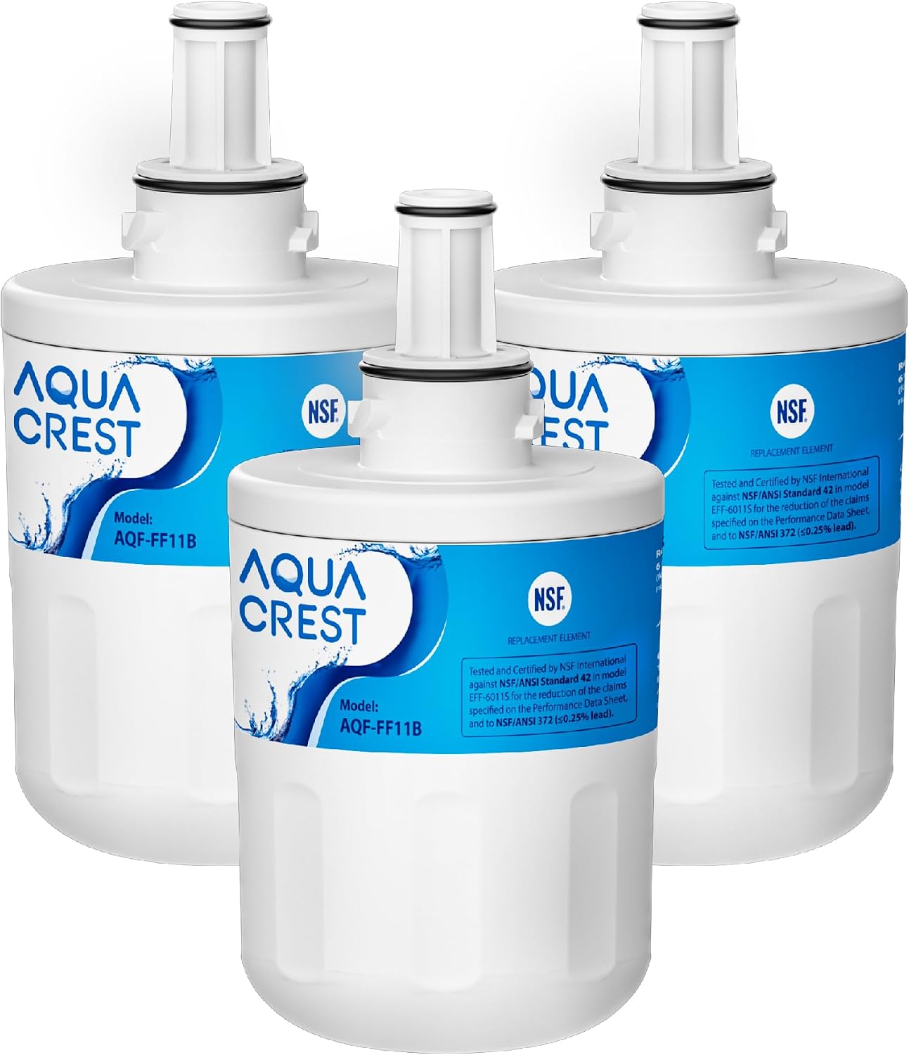 Detalle de AQUA CREST DA29-00003G fridge water filter 3-pack 🚰