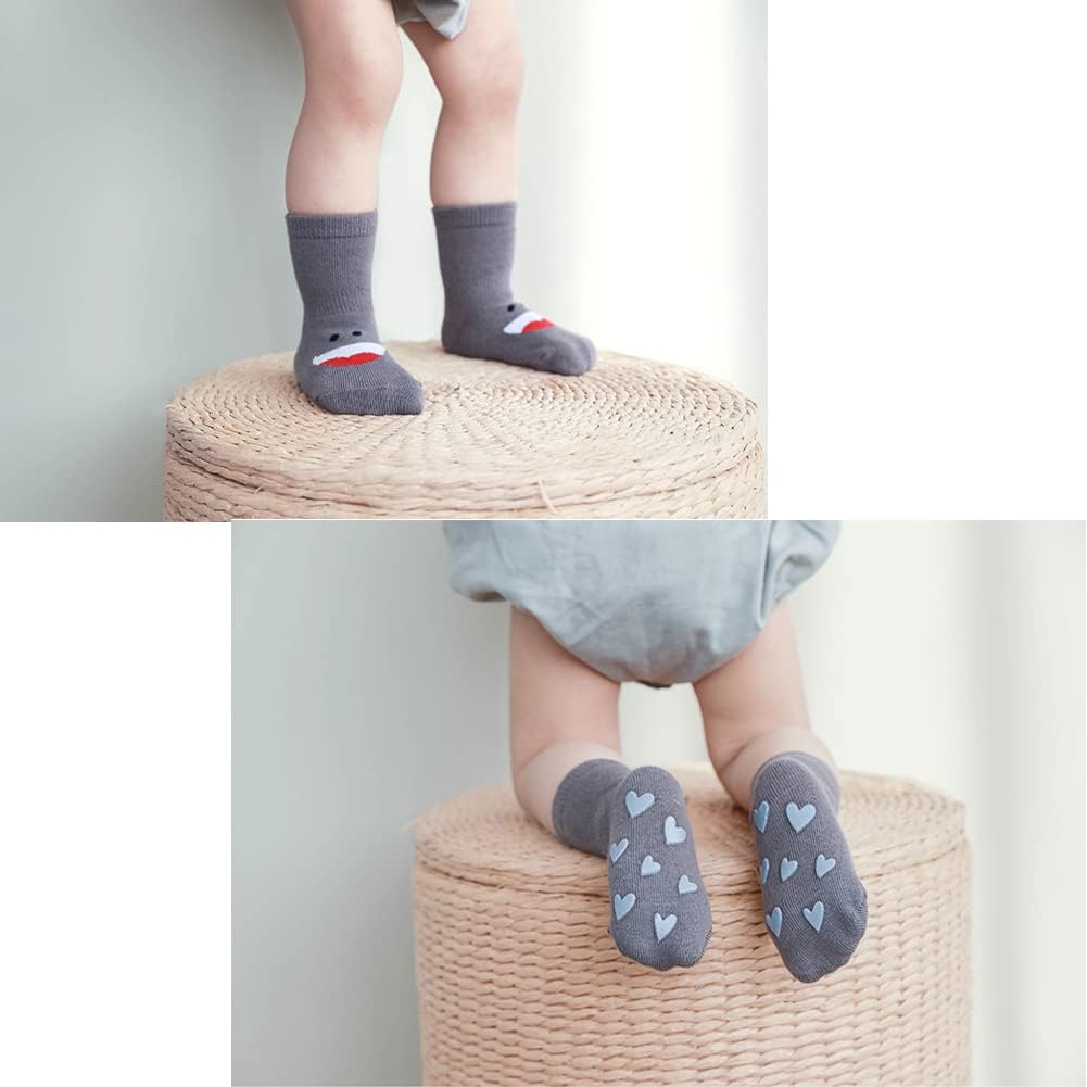 Detalle 2 de Exemaba Rutschfeste Socken Baby 5 Paar