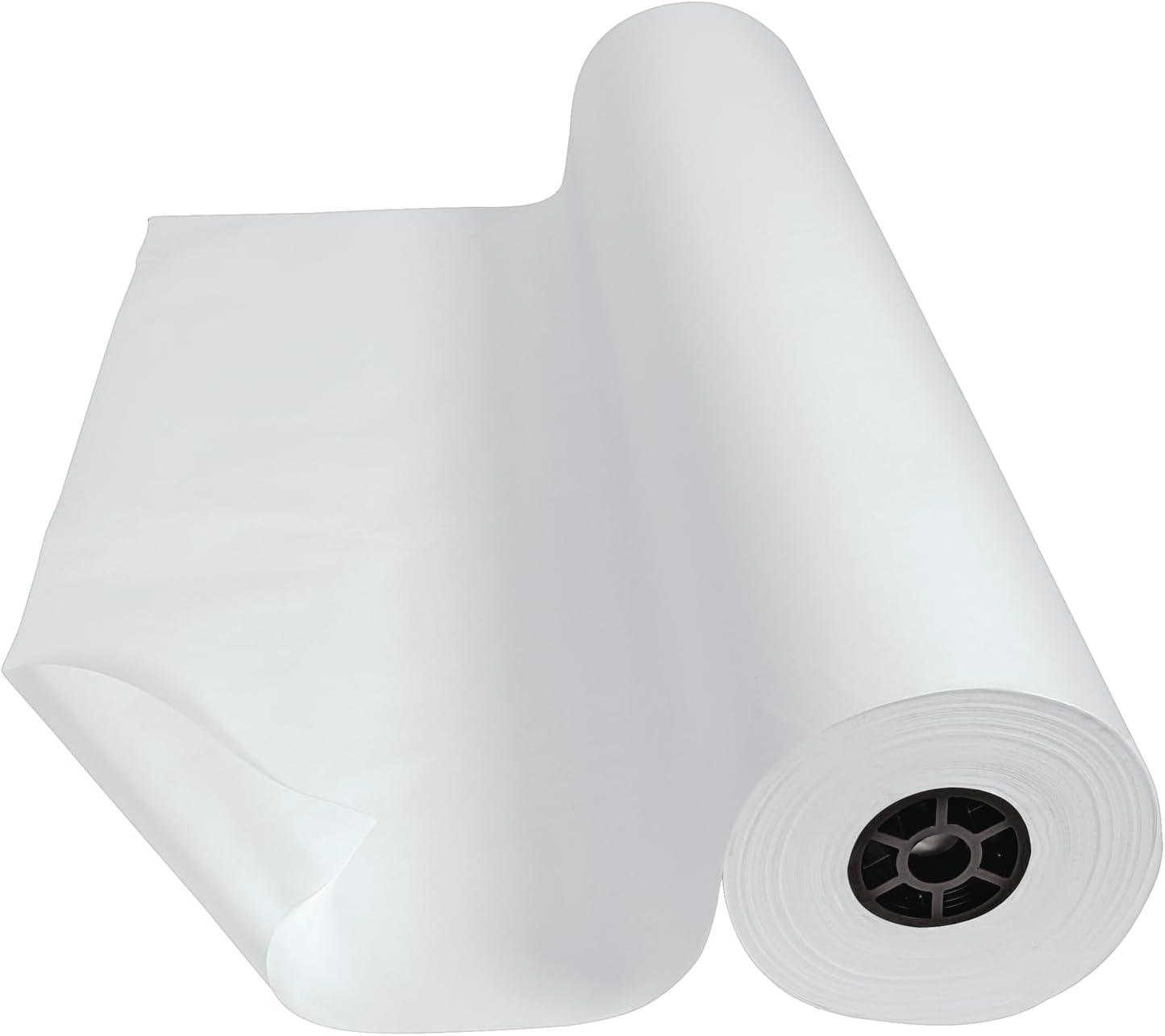 Detalle de Colorations DSWH Dual-Surface Paper Roll, White, 36" x 1000