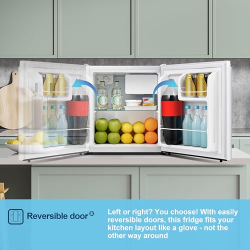 Thumbnail 7 de Fridgemaster MUR4545 45L Table Top Mini Fridge, Reversible Door, 39dB