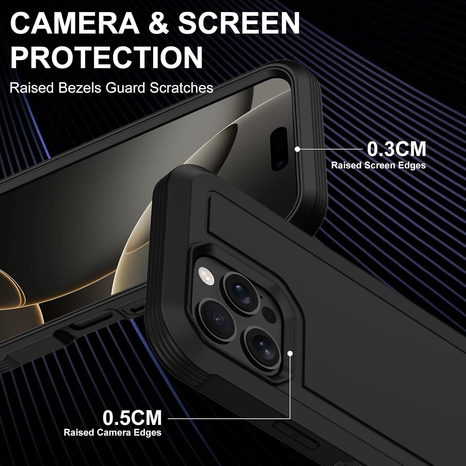 Detalle de Annymall iPhone 16 Pro Case