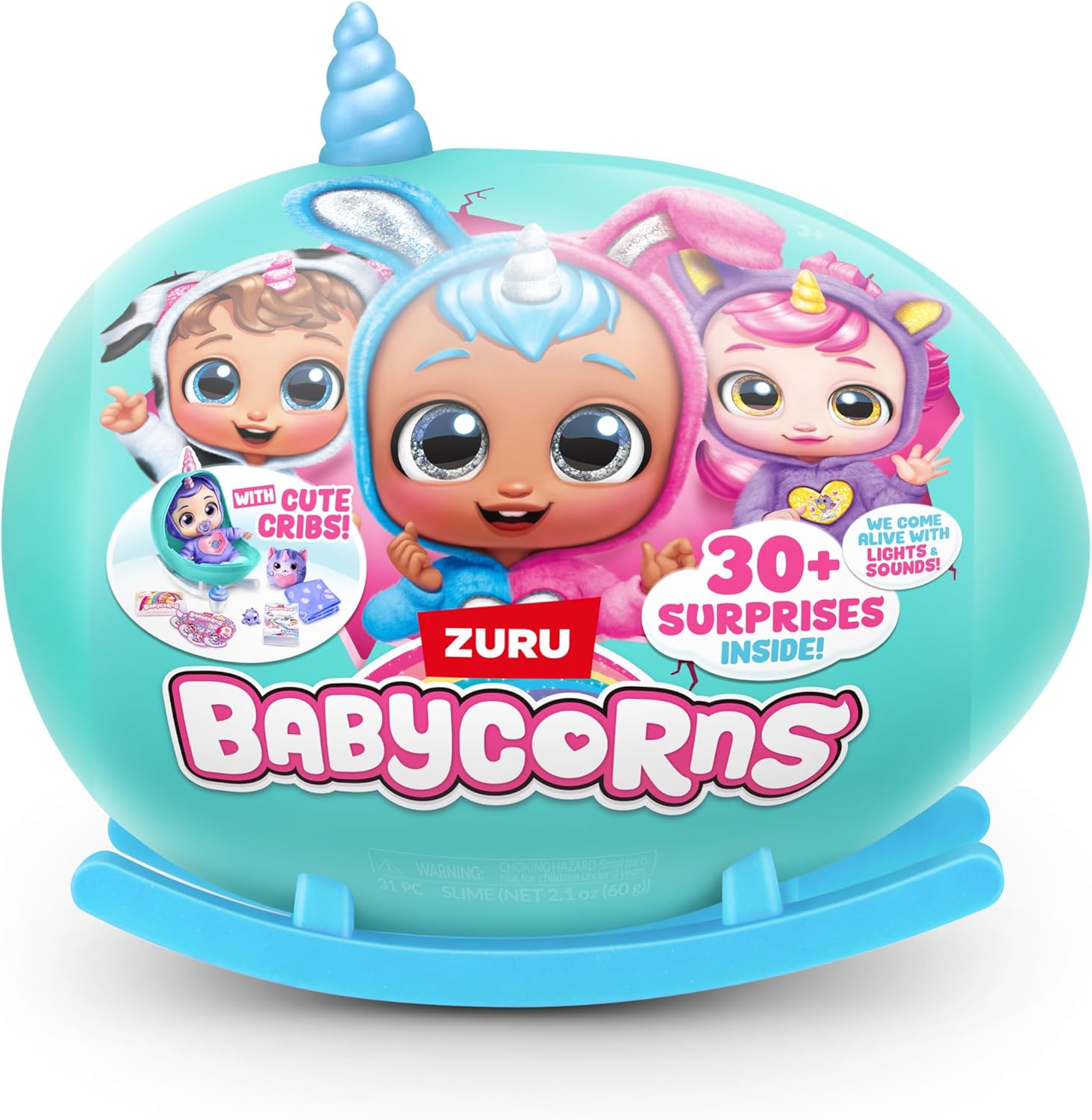 Detalle 2 de Babycorns Bunny (Bobbie) – poupée interactive 35 cm